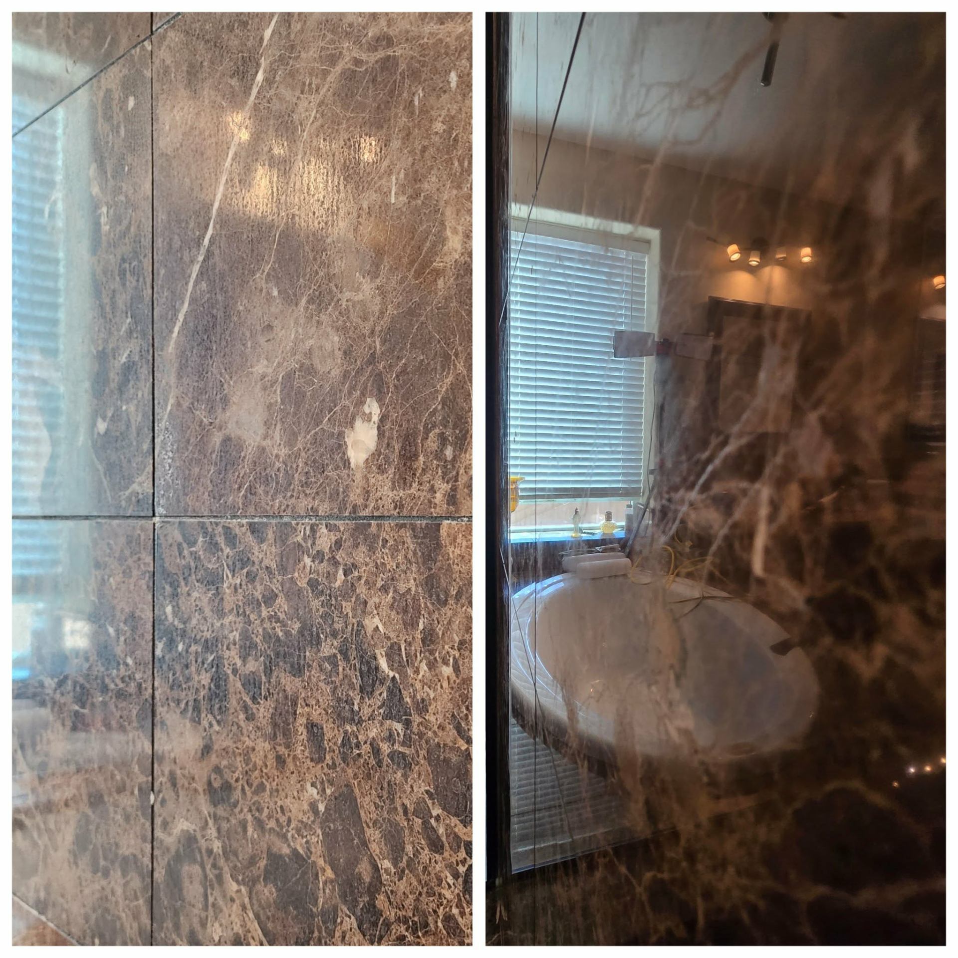 Marble Shower Revival - Before